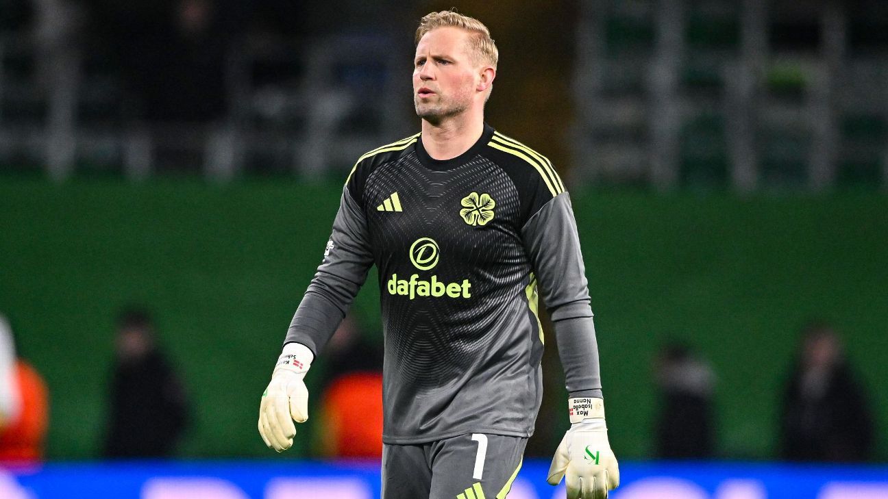 Celtic boss defends Kasper Schmeichel amid raucous booing Celtic manager supports Kasper Schmeichel following loud boos from the crowd. 1