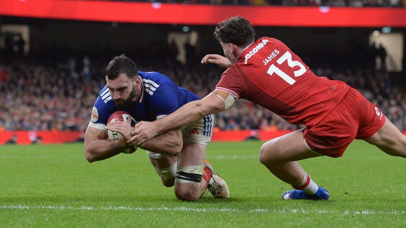 Wales 12-54 France: Les Bleus secure victory in Cardiff 1