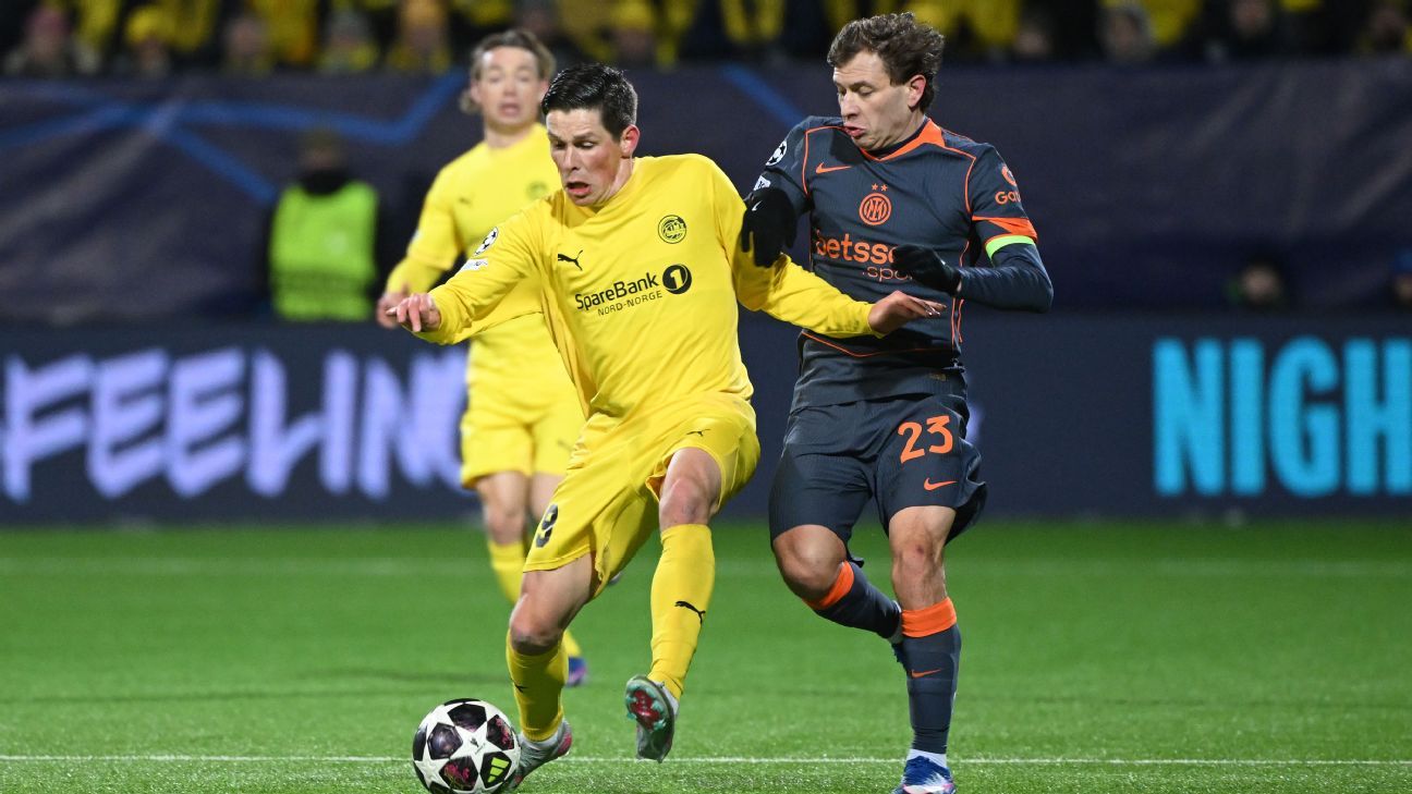 Champions League live coverage: Inter vs. Bodø/Glimt, Newcastle vs. Qarabag 1