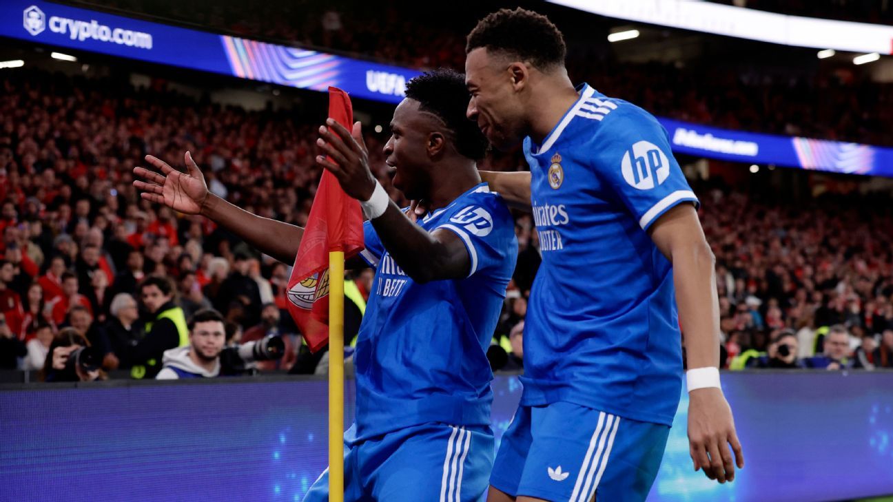 Champions League live coverage: Real Madrid vs. Benfica, PSG vs. Monaco 1