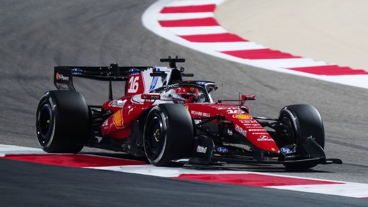 F1 Testing: Leclerc of Ferrari leads the field in Bahrain on the second day 1