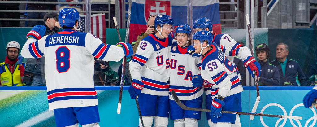 Team USA Moves Forward to Olympic Gold Medal Match Following 6-2 Win Against Slovakia 18