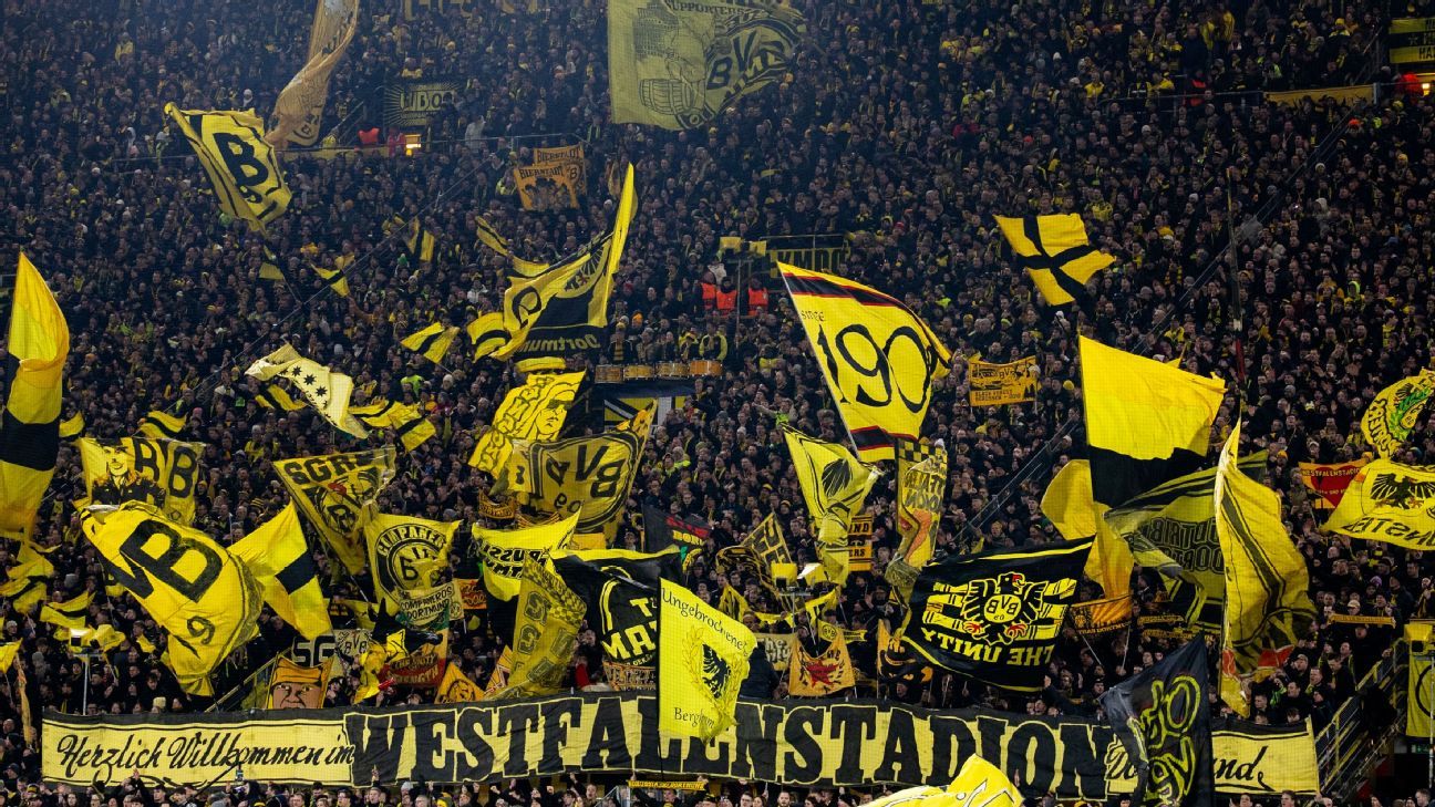 Dortmund rebuke police actions against fans traveling to Italy Dortmund criticizes police measures targeting fans heading to Italy. 1