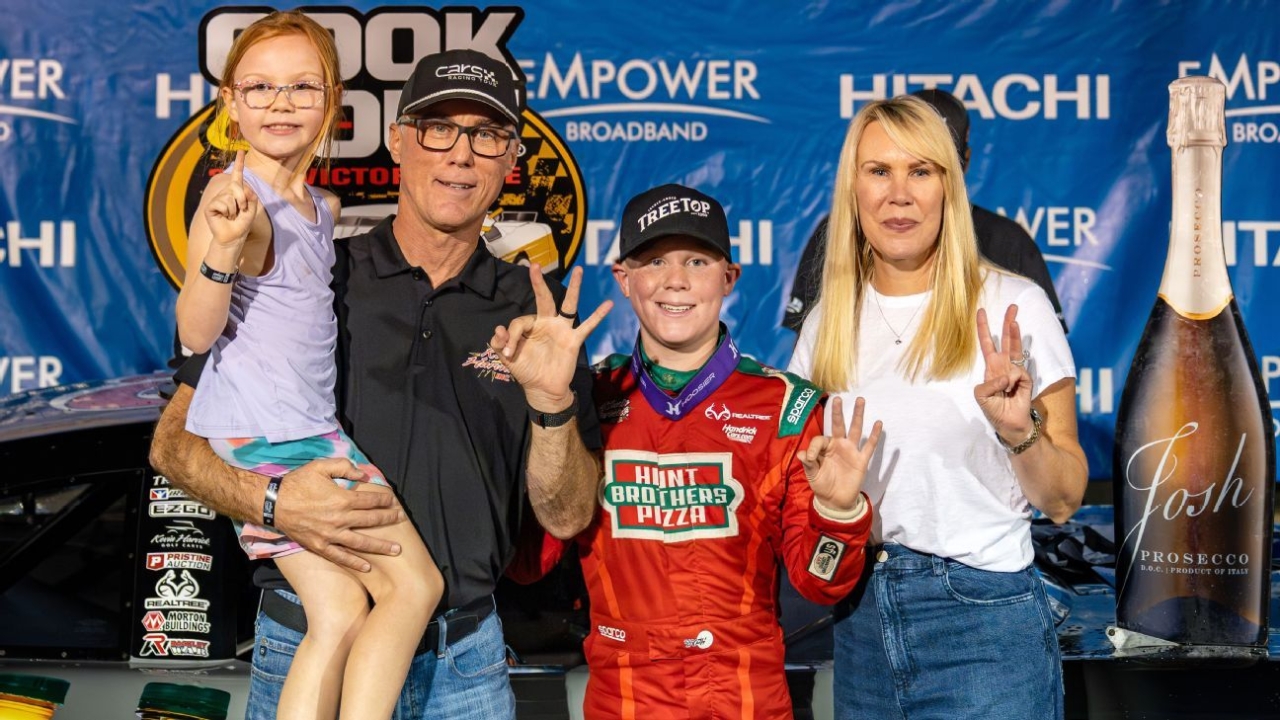 Keelan Harvick, 13, signs with Toyota Racing Development Kelan Harvick, age 13, joins Toyota Racing Development. 1