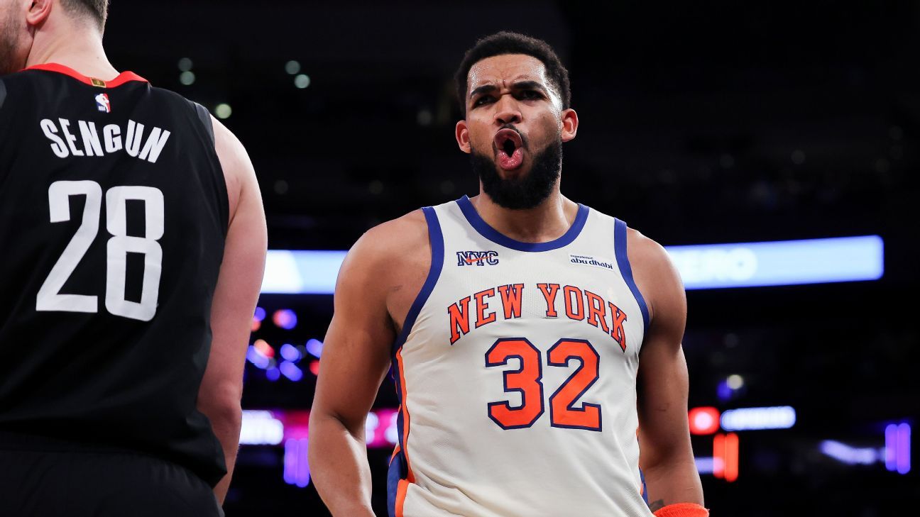 Towns sparks Knicks in 18-point comeback in fourth quarter against Rockets 1
