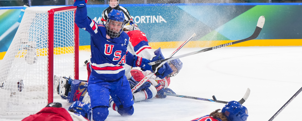 Team USA Secures Victory Over Czechia, 5-1, in Olympic Winter Games Opener 19