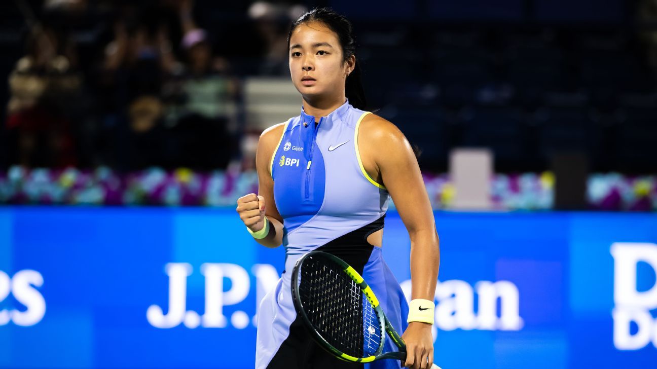 Alex Eala claims first WTA 1000 win of season vs. Hailey Baptiste to start Dubai Tennis Championships Alex Eala secures her initial WTA 1000 victory of the season against Hailey Baptiste at the Dubai Tennis Championships. 1