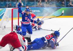 Team USA Secures Victory Over Czechia, 5-1, in Olympic Winter Games Opener 28