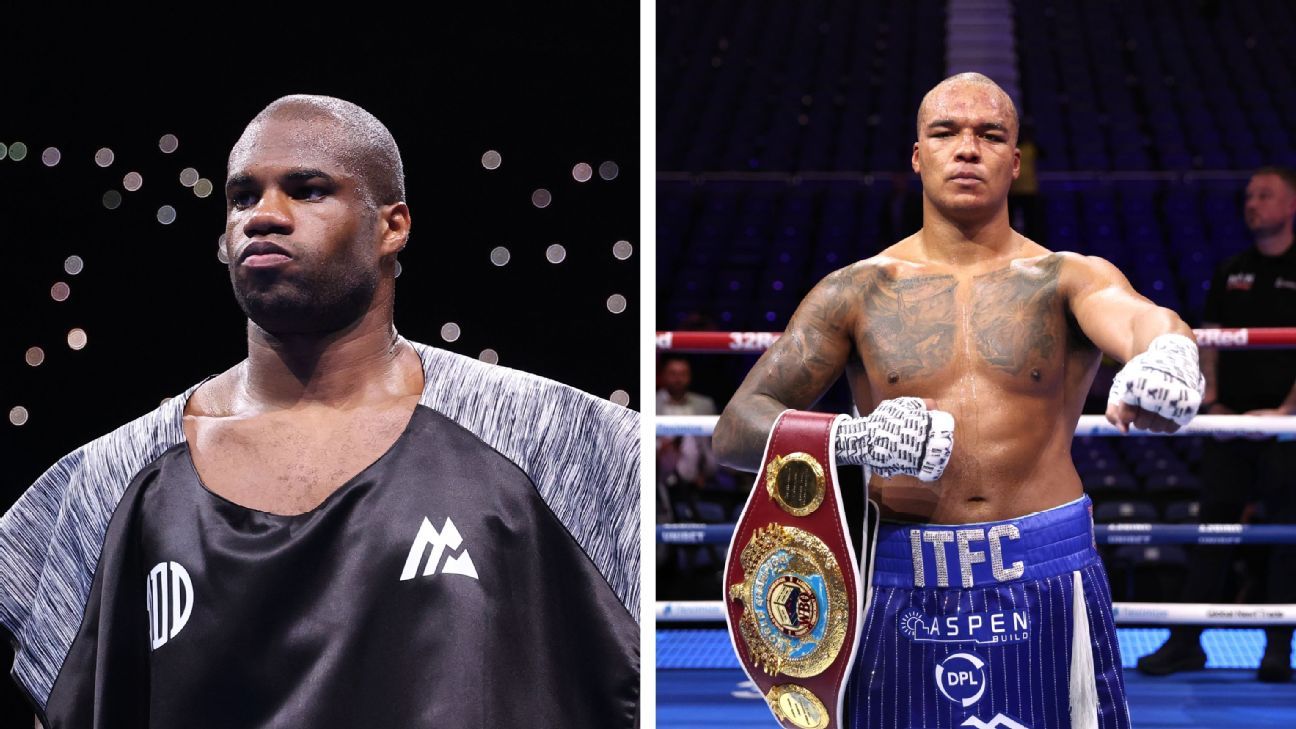 Fabio Wardley and Daniel Dubois negotiating for heavyweight championship bout - sources 1