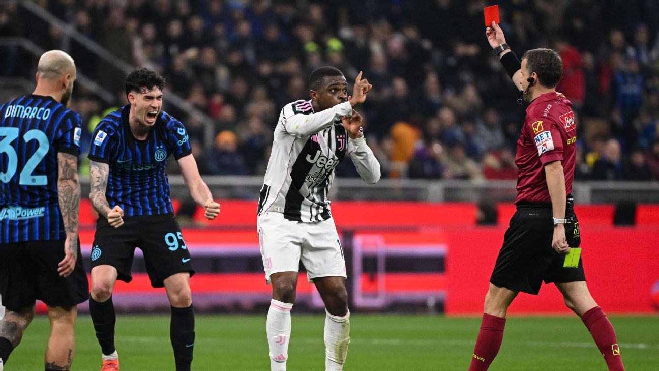 Juventus furious with 'unacceptable' referee call in Inter loss Juventus expresses anger over 'unacceptable' officiating decision in defeat to Inter 1