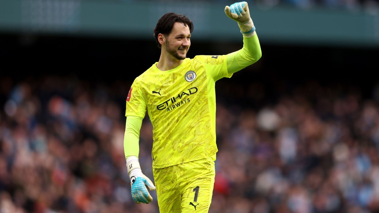 Man City's James Trafford: 'Didn't expect' to be No. 2 to Gianluigi Donnarumma James Trafford of Man City: 'I was surprised' to be the backup to Gianluigi Donnarumma 1
