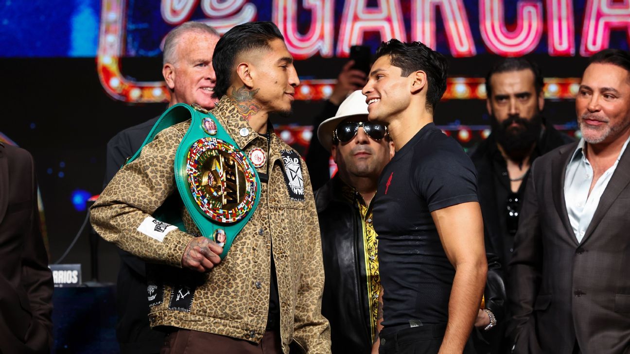 Mario Barrios-Ryan Garcia live updates, results and analysis Live updates, outcomes, and analysis of the Mario Barrios versus Ryan Garcia match 1