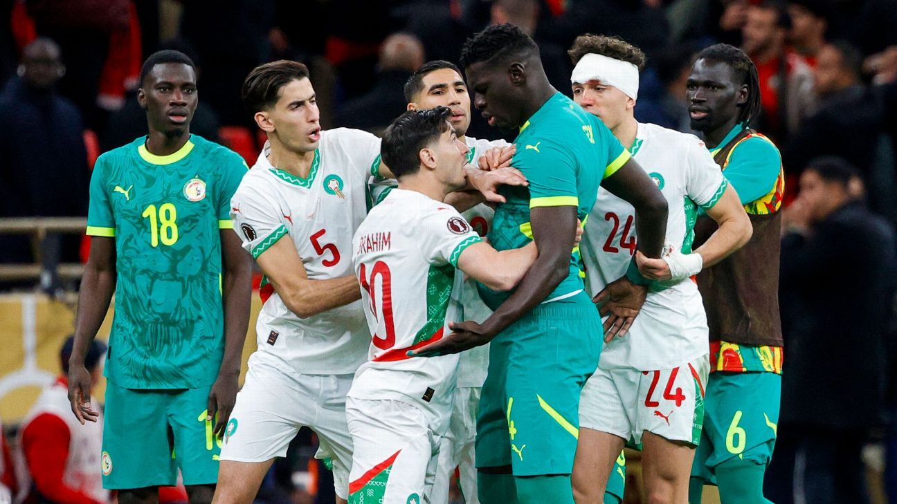 Morocco plans to contest AFCON penalties in championship match against Senegal. 1