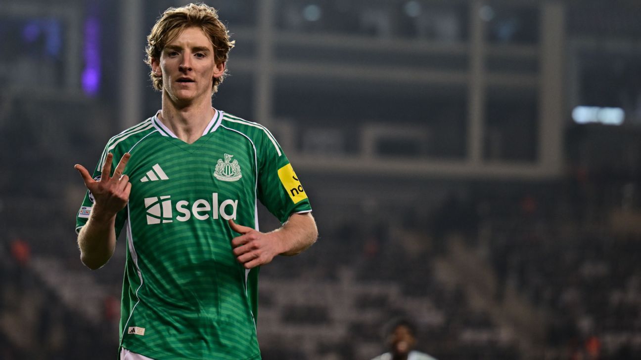 Newcastle United faces Qarabag: UK TV channel, start time, live streaming details, officiating, injury updates, and team information. 1