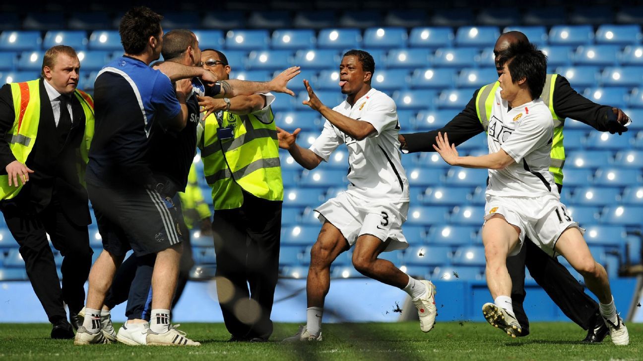 Patrice Evra comments on altercation with Chelsea groundskeeper: 'I believe I was fortunate' 1