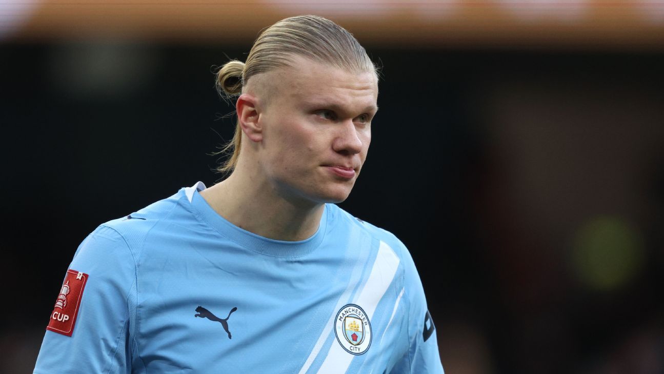 Pep Guardiola: Erling Haaland is 'the top forward globally' despite lackluster performance 1