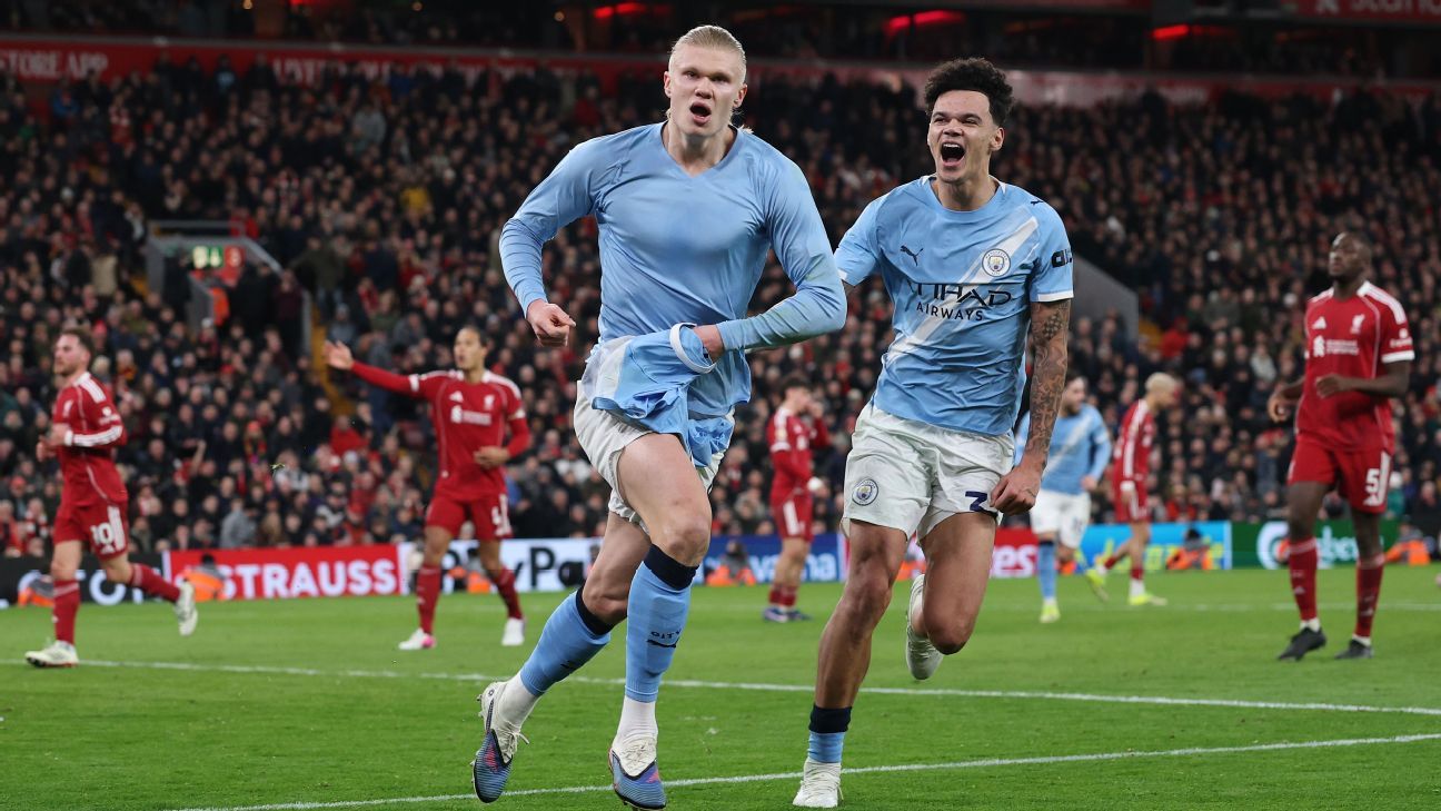 Premier League live update: Man City secures comeback in exciting match against Liverpool 1