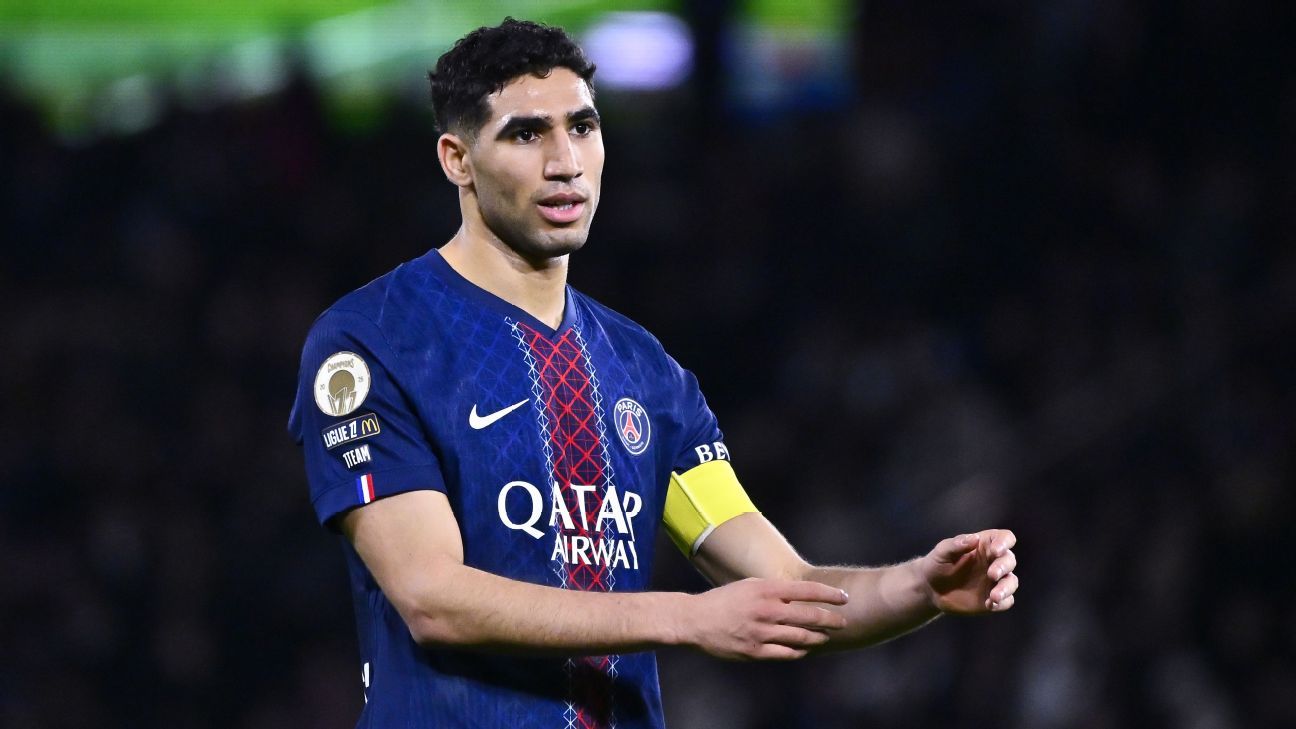 PSG's Achraf Hakimi to stand trial after rape allegation Achraf Hakimi of PSG to face trial following rape accusation 1