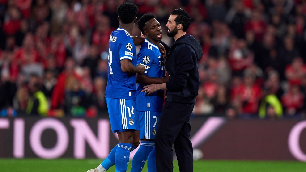 Real Madrid boss calls for sanction over alleged racist abuse of Vinícius Júnior Real Madrid manager urges penalties following reported racial abuse directed at Vinícius Júnior. 1