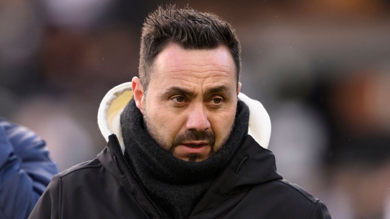 Roberto De Zerbi departs Marseille following 5-0 defeat to Paris Saint-Germain. 1