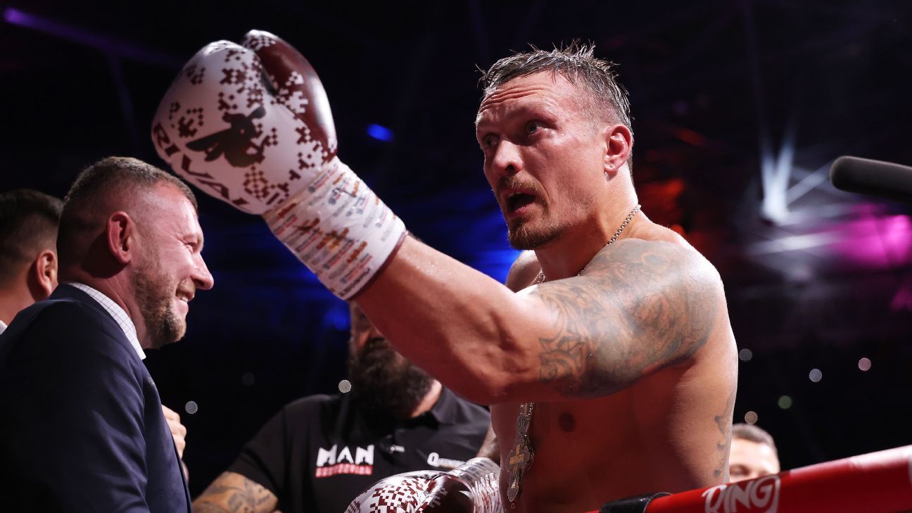 Usyk reestablishes promotional firm, plans to organize tournament in Kyiv. 1