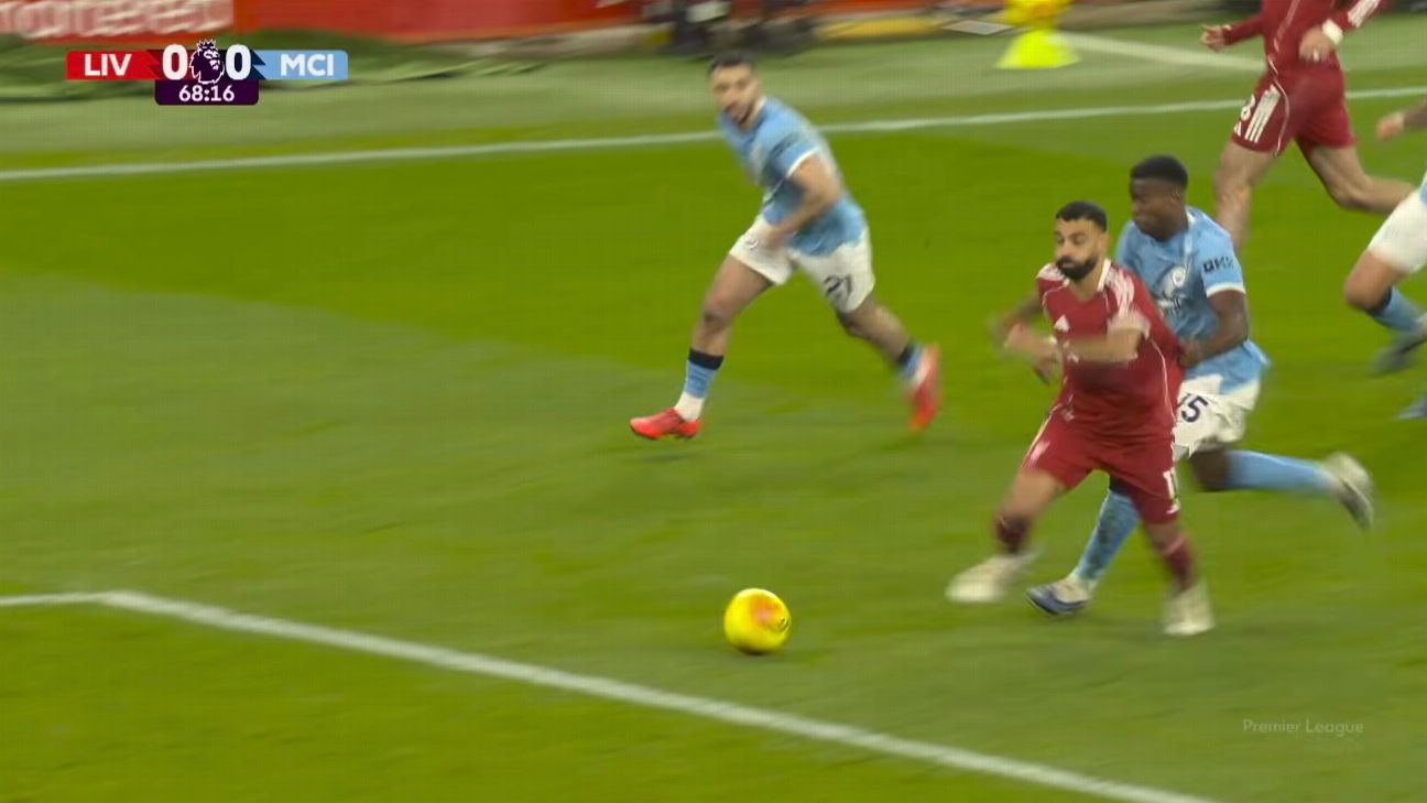 VAR assessment: Did Liverpool correctly identify the overlooked red card? Was the penalty awarded to Man City justified? 3