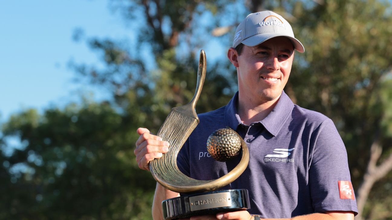 Matt Fitzpatrick claims victory at the PGA Tour's Valspar Championship. 1