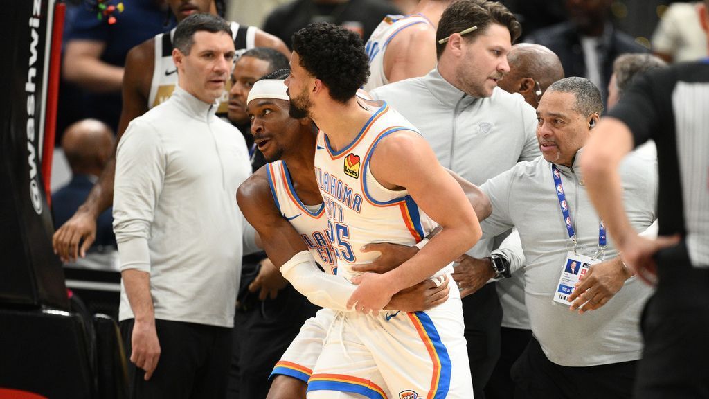 Four players removed following altercation between Thunder and Wizards 1