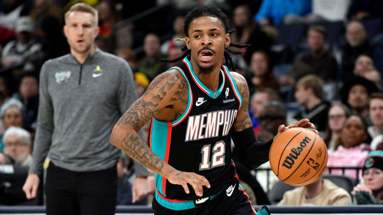 Grizzlies announce Ja Morant's season is concluded due to left elbow injury. 1