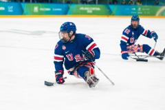 Team USA Overcomes China, 7-1, with Farmer Setting New Paralympic Points Record 31