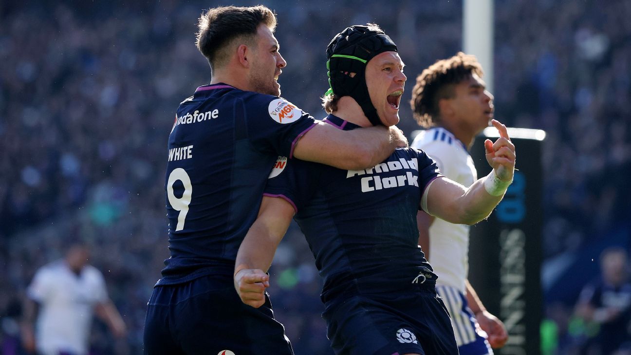 Scotland 50-40 France: Scotland scores seven tries in a historic performance to shake up the Six Nations. 1
