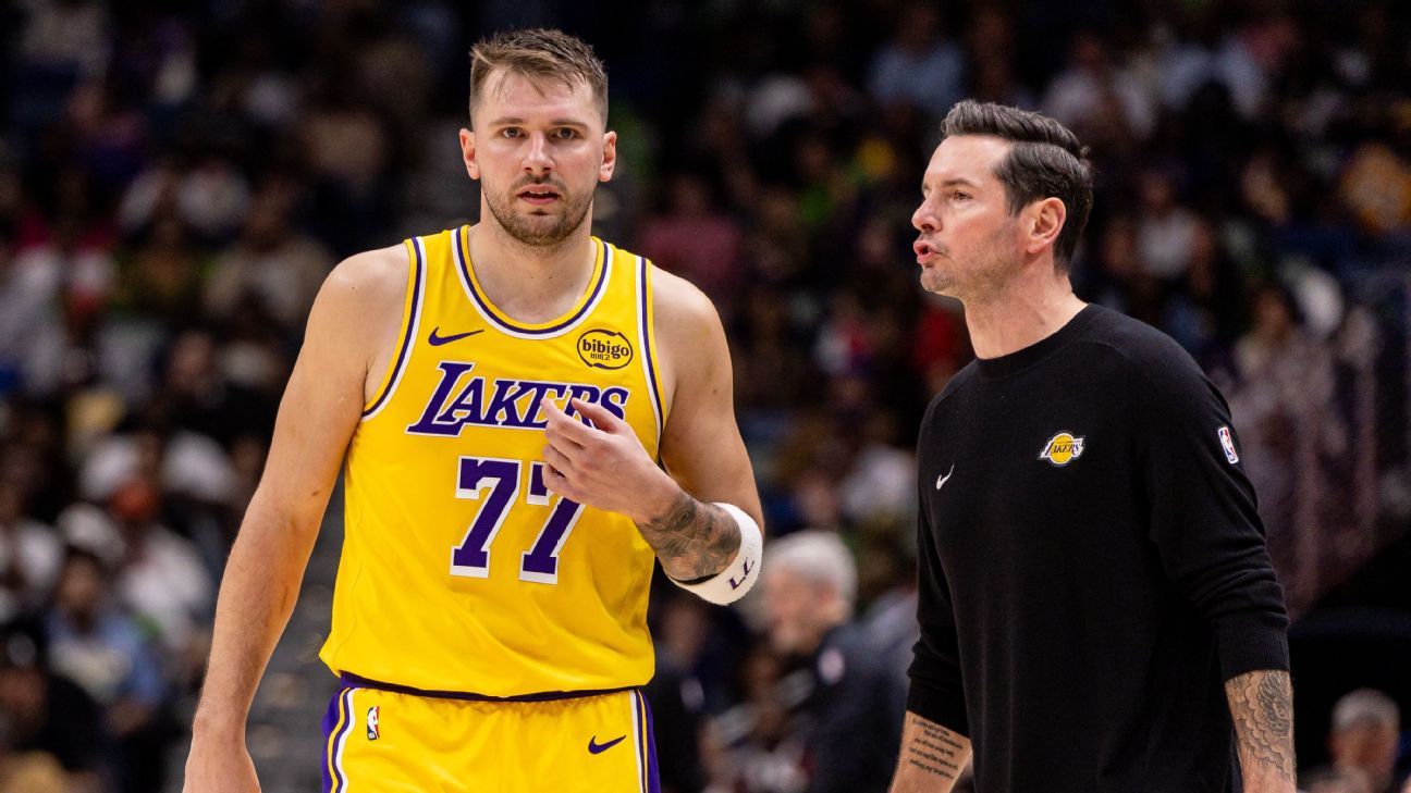 Lakers' Redick describes sideline altercation with Doncic as 'quite typical' 1