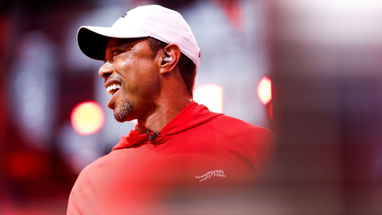 Tiger Woods remains silent regarding his participation in next month's Masters. 1