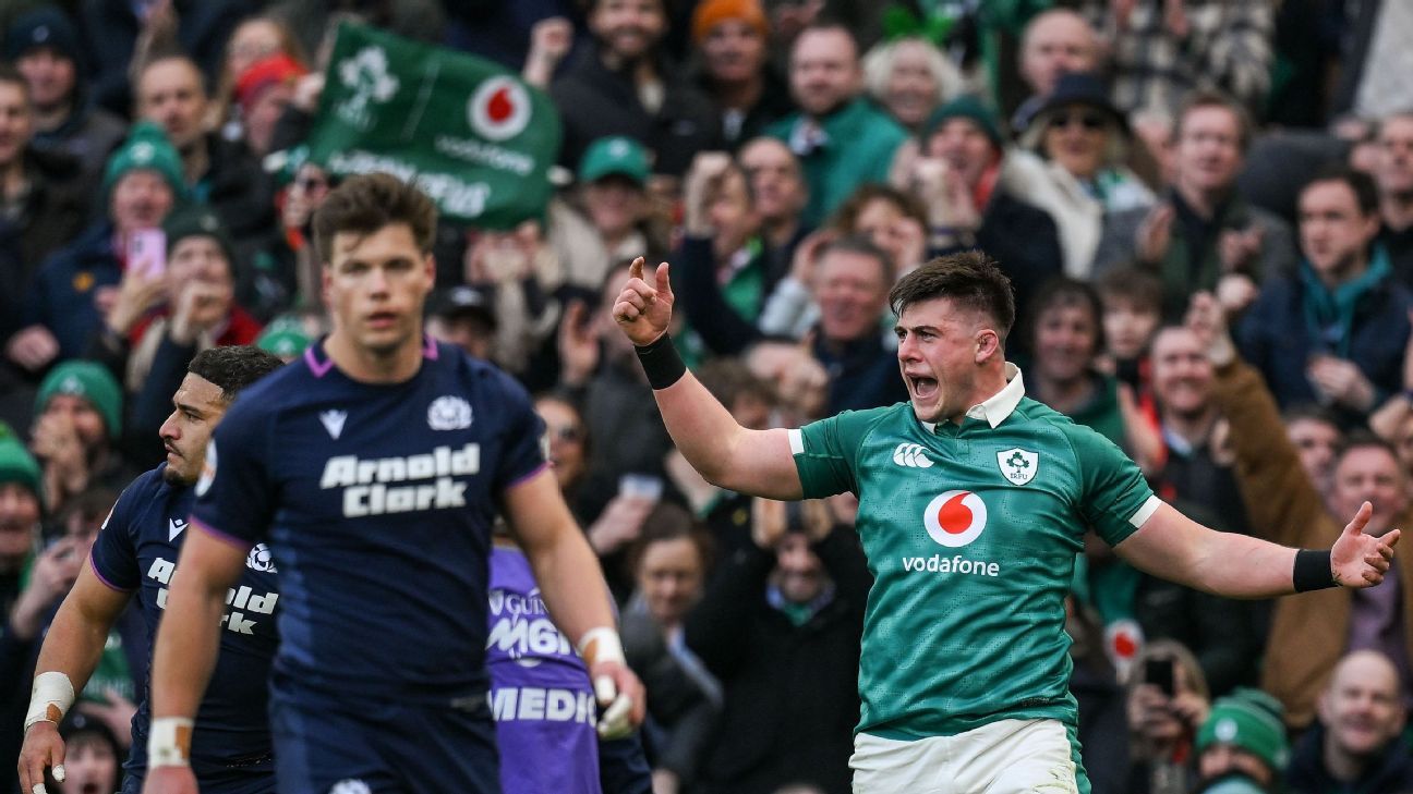 Six Nations: Rare Irish cheers for England in vain but Ireland finish strong in Dublin Six Nations: Uncommon Irish support for England proves futile as Ireland concludes strongly in Dublin 1