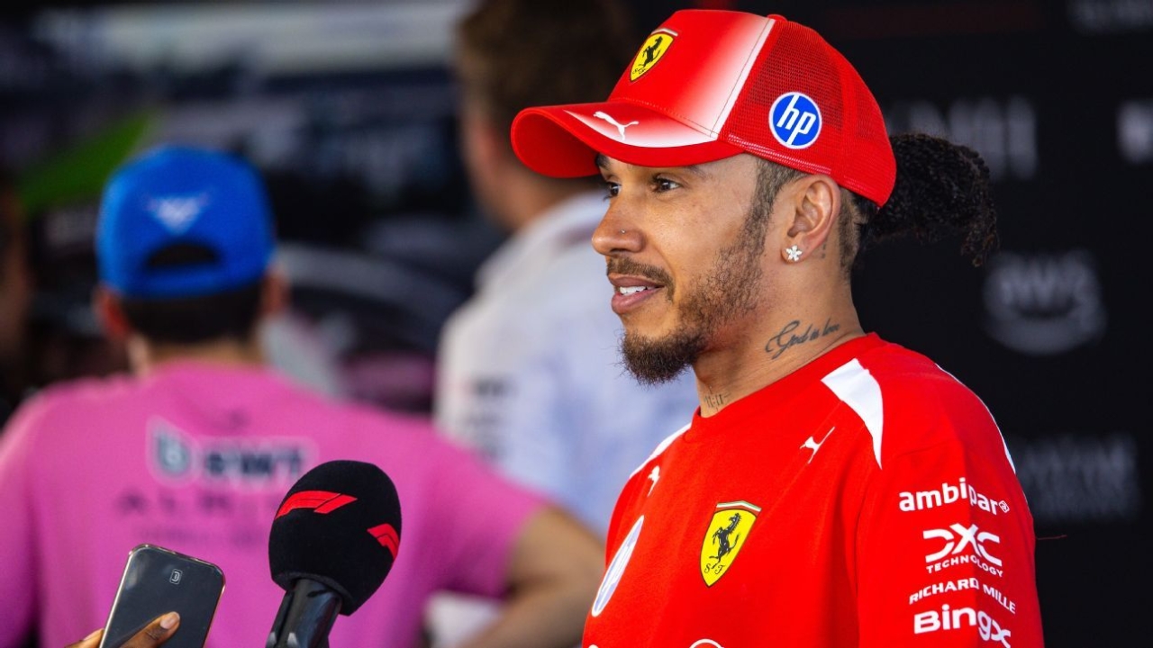 Lewis Hamilton believes Ferrari are 'well in contention' despite Mercedes' strong performance in Melbourne. 1