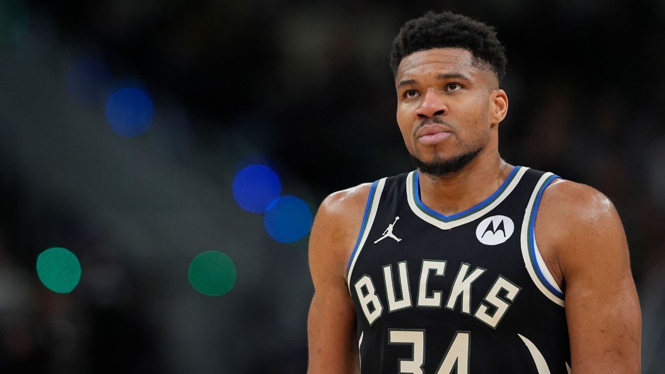 Bucks confirm Giannis Antetokounmpo will not play against the Magic on Sunday 1