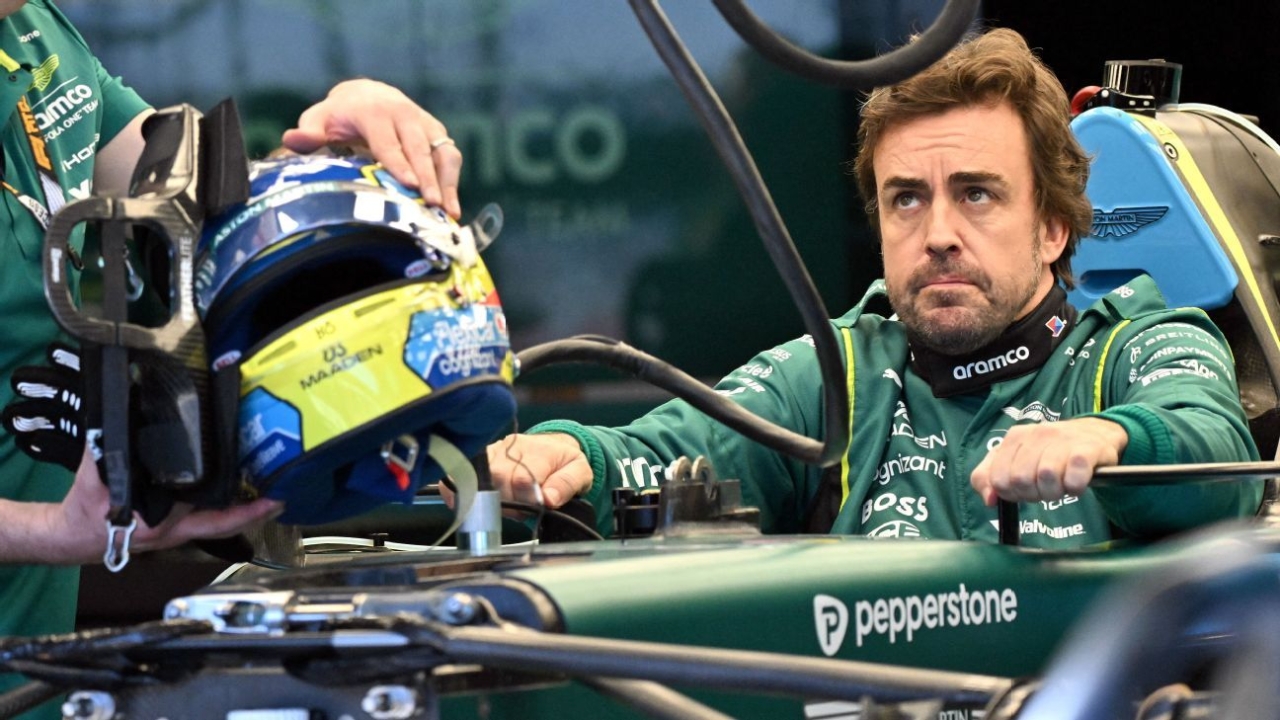 Aston Martin expresses concern over potential 'nerve damage' to driver from F1 vehicle, uncertain if he will complete Australian GP. 1