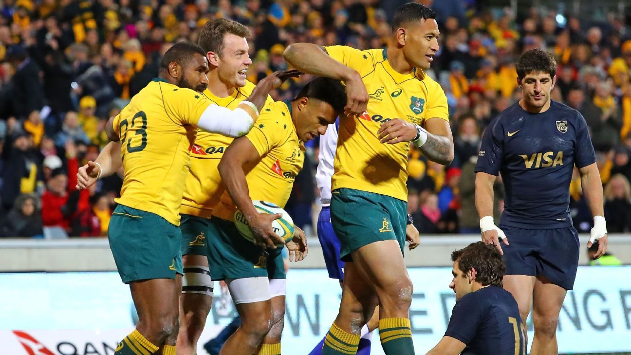 Wallabies to face Ireland in 2027, will play seven Tests before Rugby World Cup Wallabies set to compete against Ireland in 2027, scheduled to play seven Tests prior to Rugby World Cup. 1