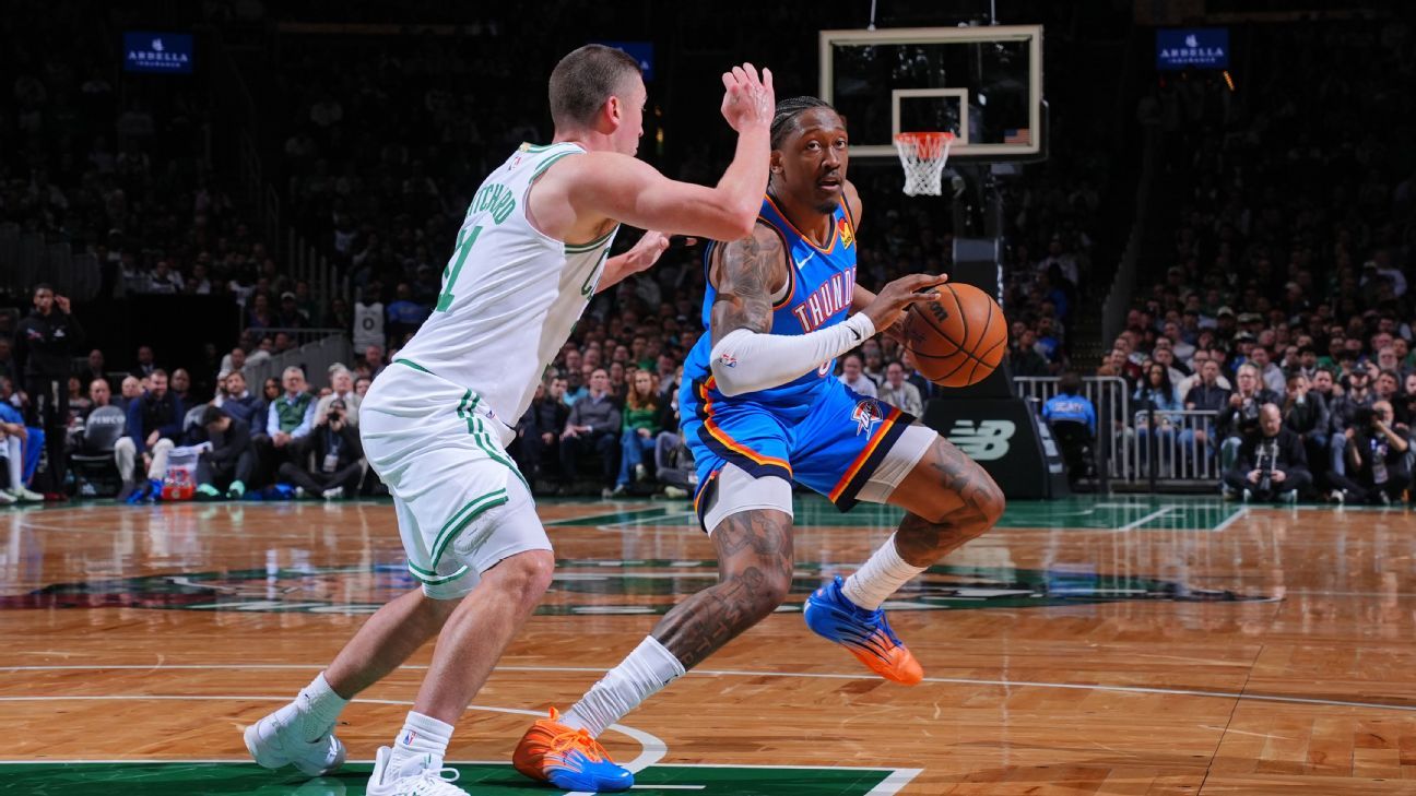 OKC's Jalen Williams continues to regain form following his injury return. 1