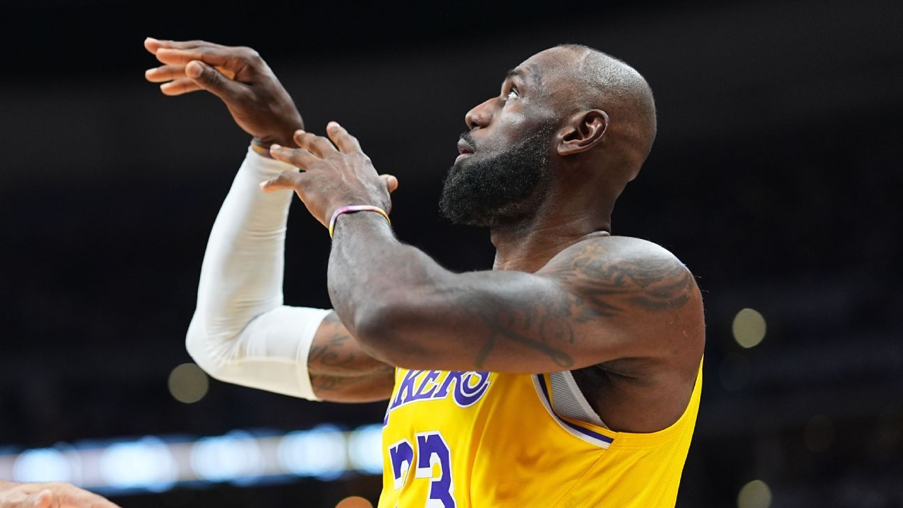 LeBron James surpasses Kareem Abdul-Jabbar for the highest number of field goals made in NBA history. 1