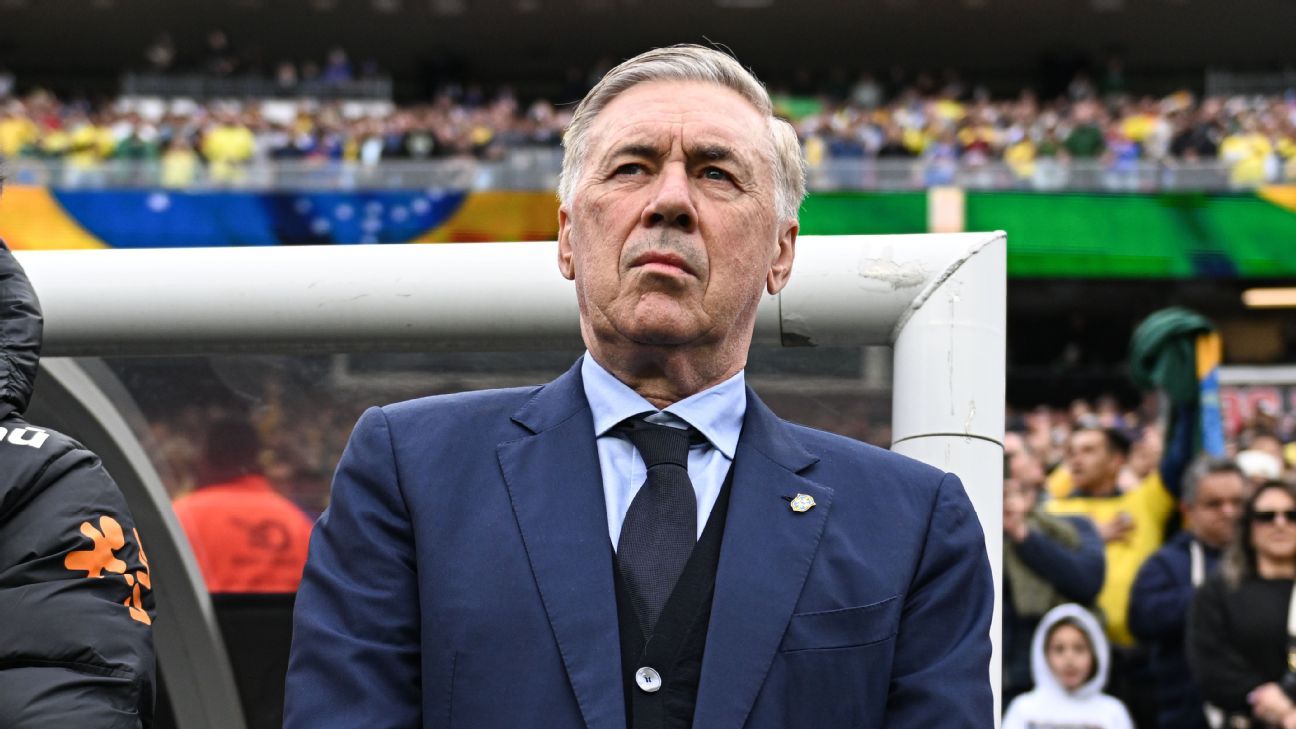 Ancelotti deflects Neymar chants after Brazil's loss to France Ancelotti addresses Neymar chants following Brazil's defeat to France. 1