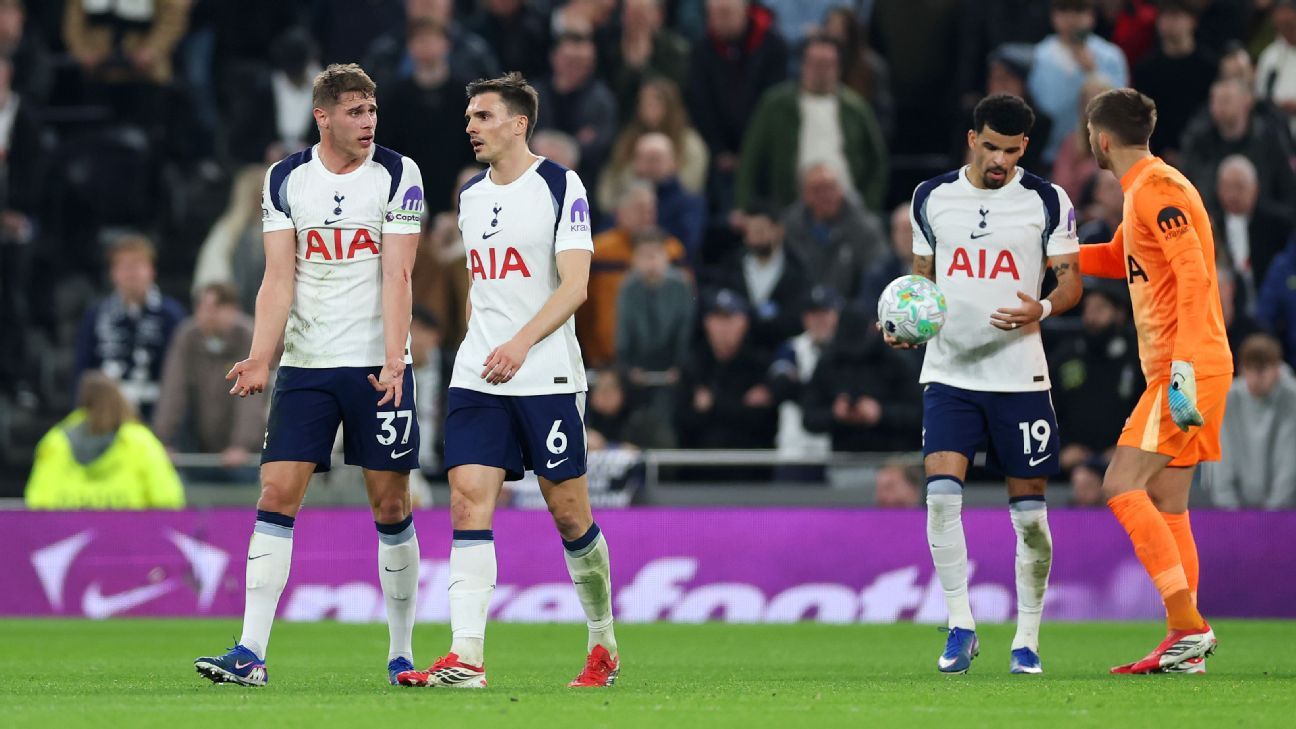 Are Tottenham at risk of relegation from the Premier League? Insights from statistics and charts indicate. 1