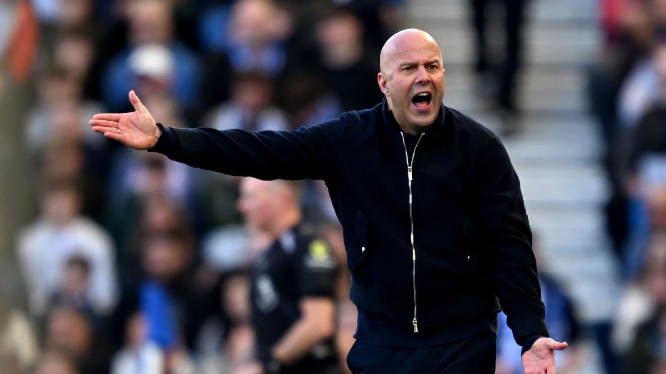 Arne Slot: Liverpool's defeat to Brighton 'hurts a lot' Arne Slot: Liverpool's loss to Brighton 'stings significantly' 1