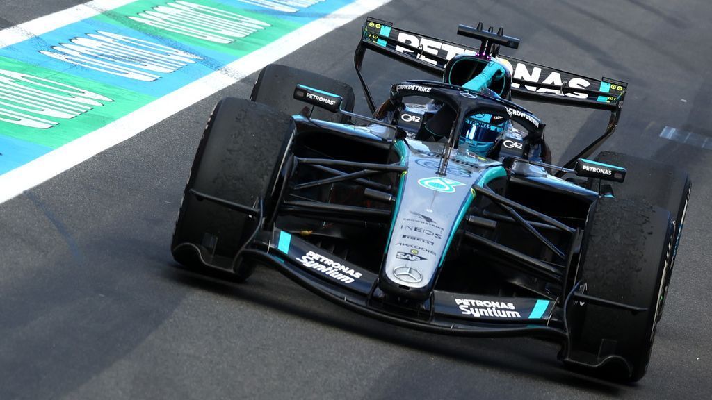 George Russell claims victory at the Australian Grand Prix as Mercedes secures first and second place. 1