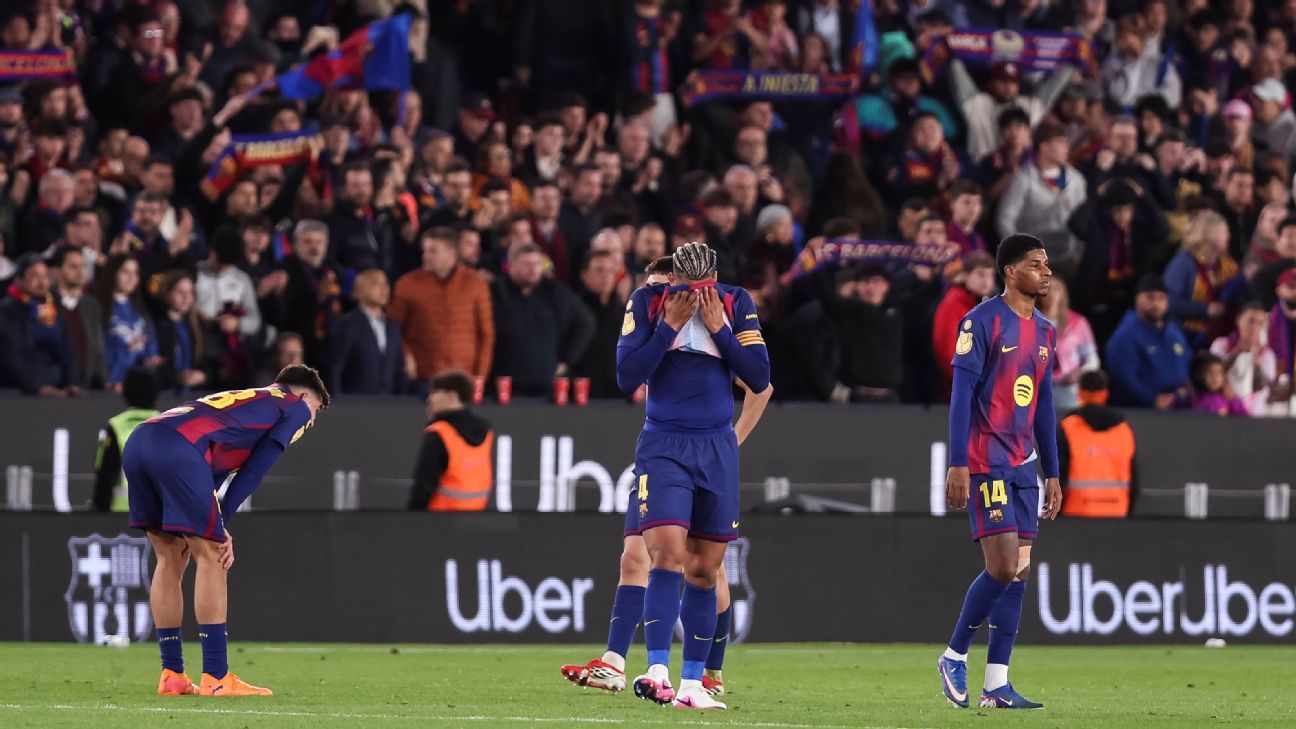 Barcelona feels a mix of disappointment and pride as their Copa comeback against Atleti ultimately falls short. 1