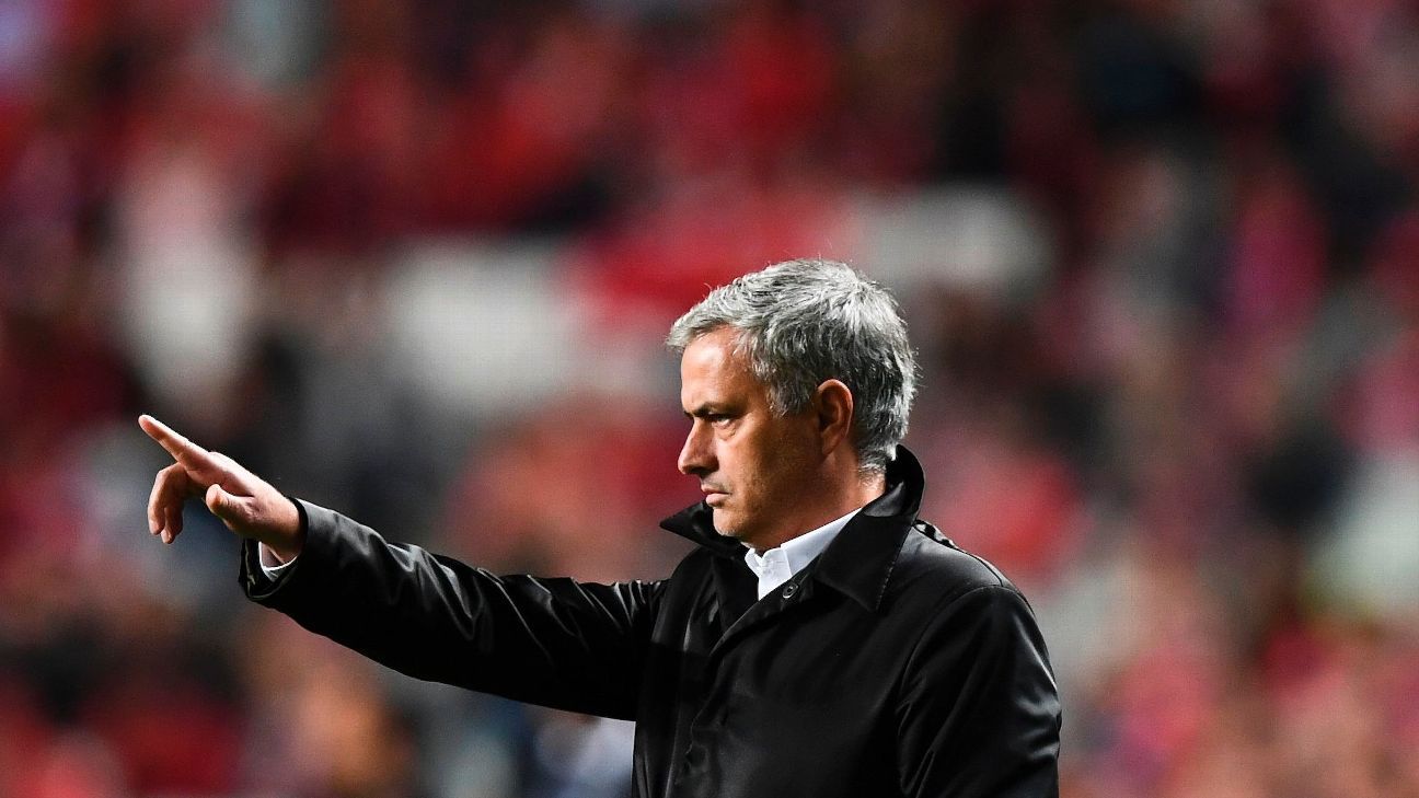 Benfica's Mourinho receives two-match suspension for remarks against Porto. 1