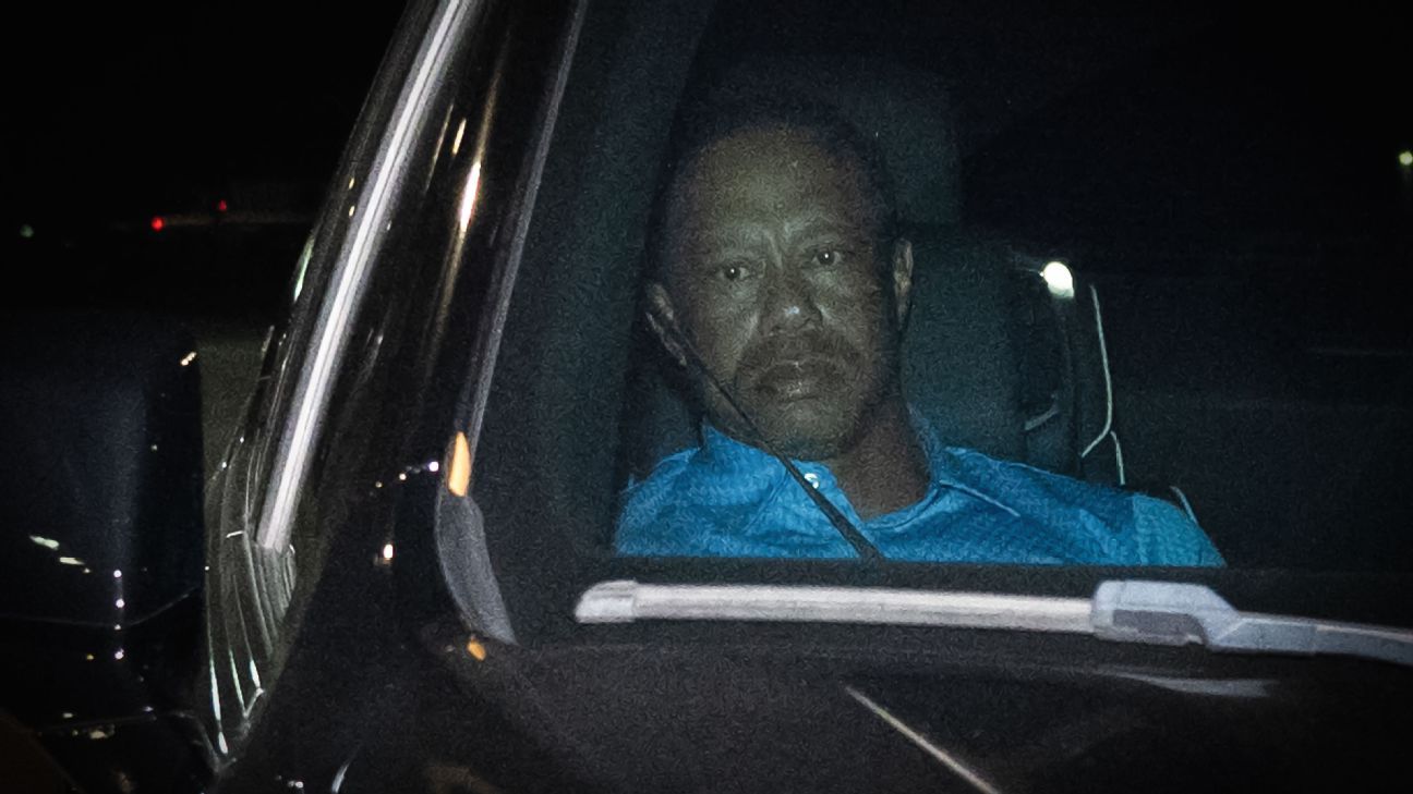 Tiger Woods enters not guilty plea regarding charges stemming from rollover accident. 1