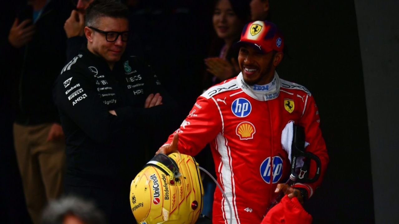 Chinese Grand Prix 'one of the most enjoyable races' of Lewis Hamilton's career Lewis Hamilton describes the Chinese Grand Prix as 'one of the most enjoyable races' of his career. 1