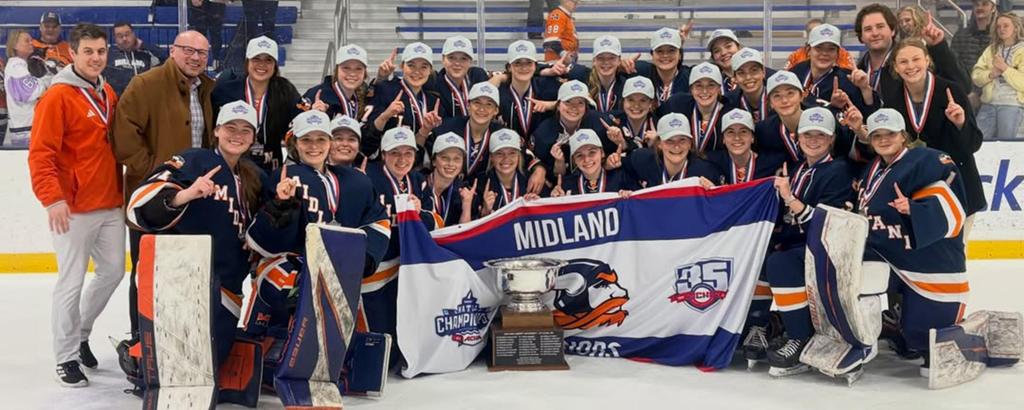 Taylor Bell's Key Goal Secures Midland's Initial ACHA National Championship 1