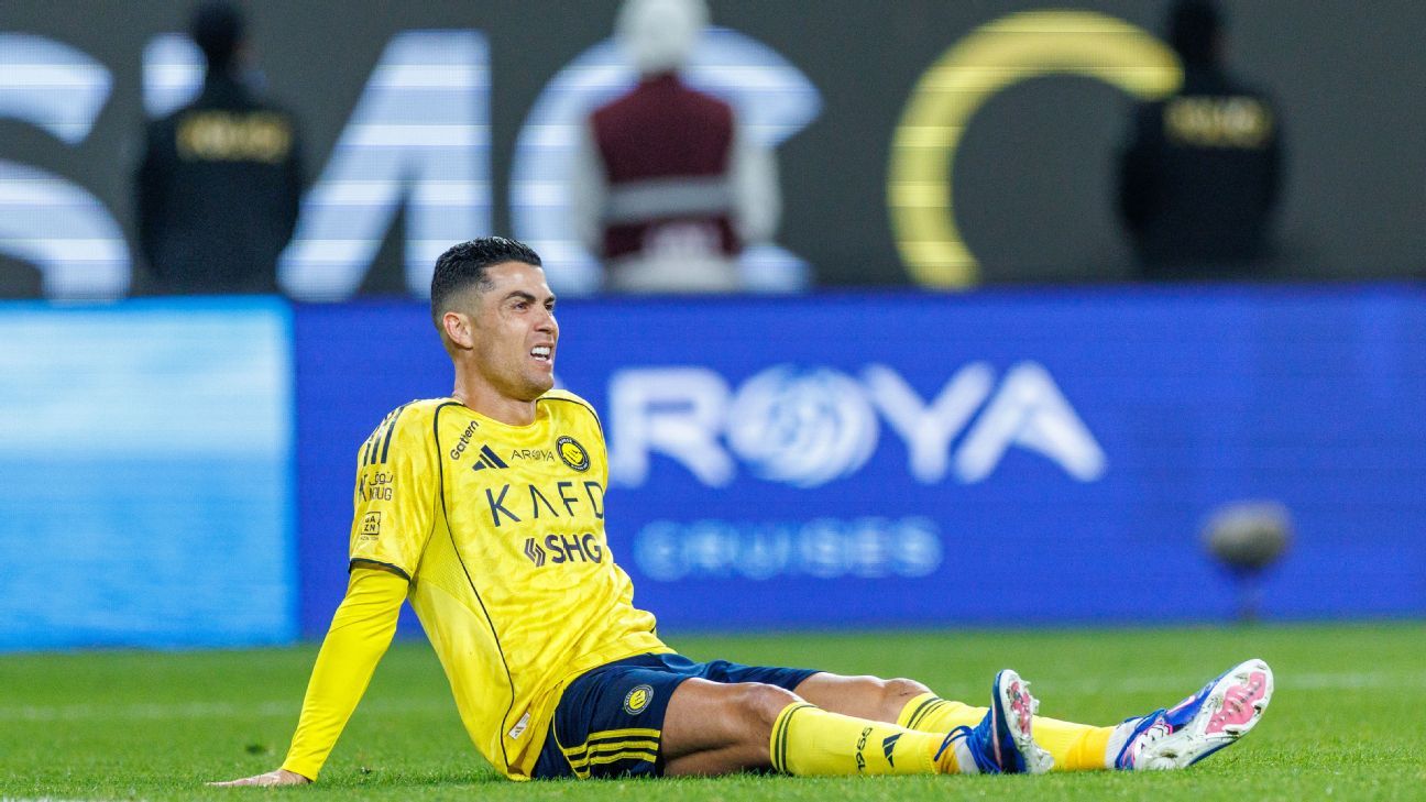 Cristiano Ronaldo departs Saudi Arabia for hamstring injury rehabilitation. 1